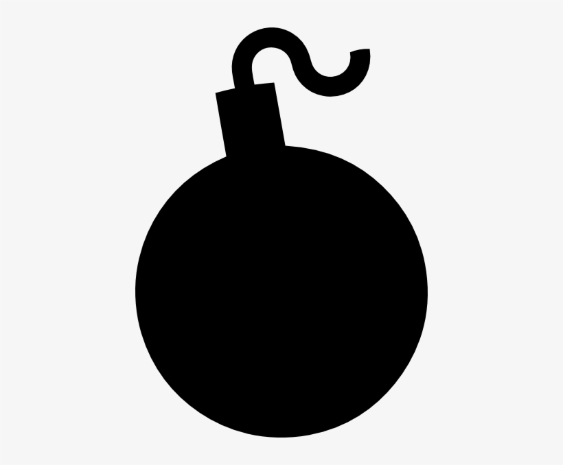 Picture Library Bomb Clipart Mischievous - Bauble Silhouette, transparent png download