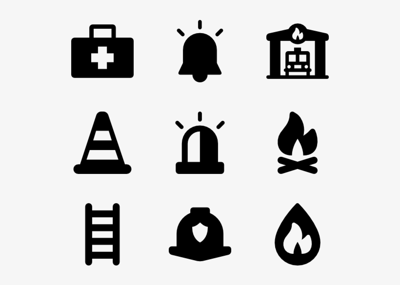 Fire Department Elements - Firefighter, transparent png download