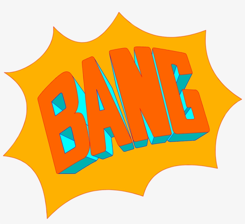 Bang Png - Bang Text, transparent png download