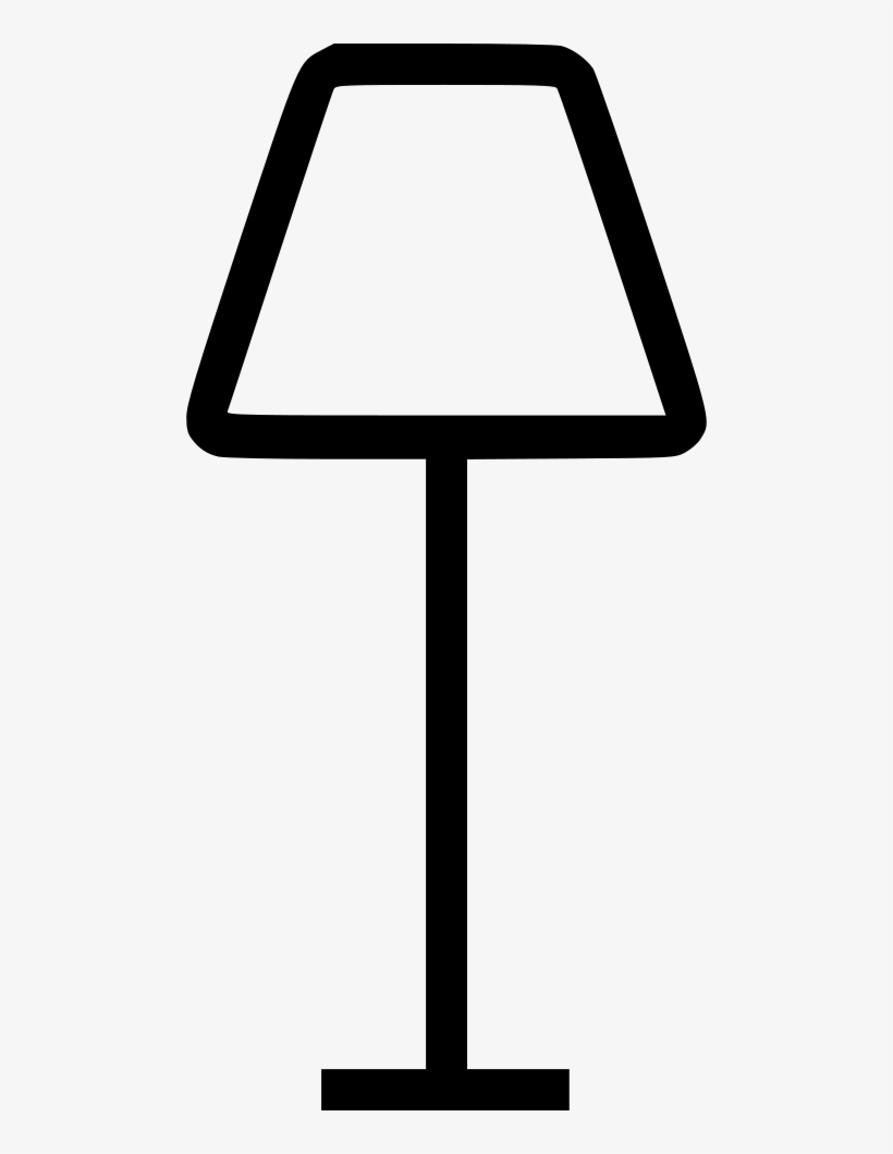 Floor Lamp - - Floor Lamp Free Icons, transparent png download