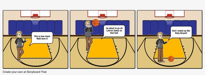 Paul Vs Lebron Jason And Koby - Shoot Basketball, transparent png download