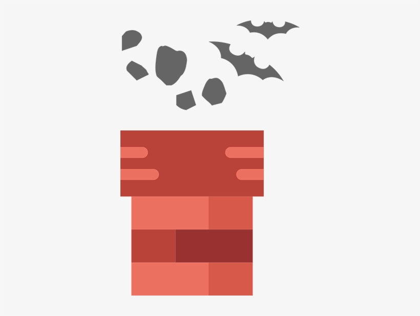Chimney - Bat, transparent png download