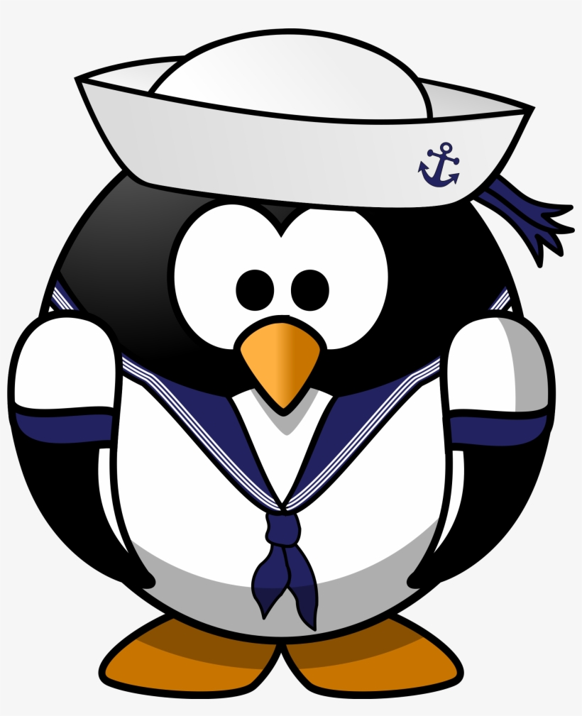 This Free Icons Png Design Of Sailor Penguin, transparent png download