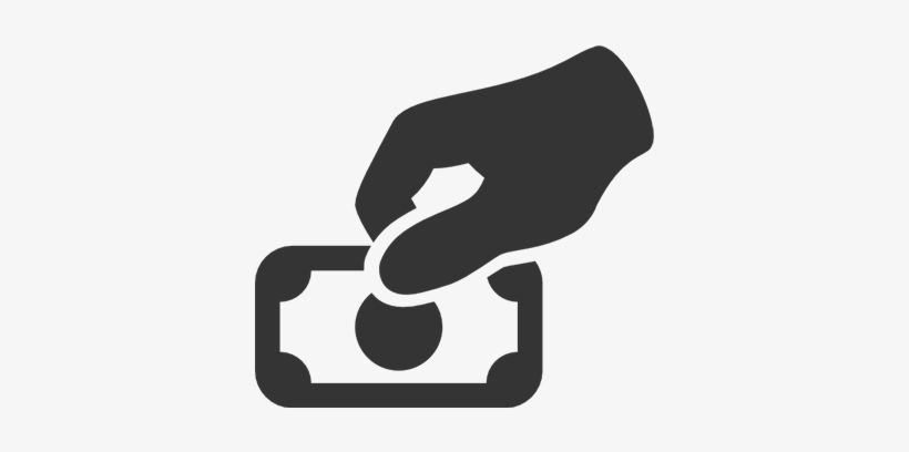 Clip Art Transparent Library Robert Griffin Iii Foundation - Donations Black And White, transparent png download