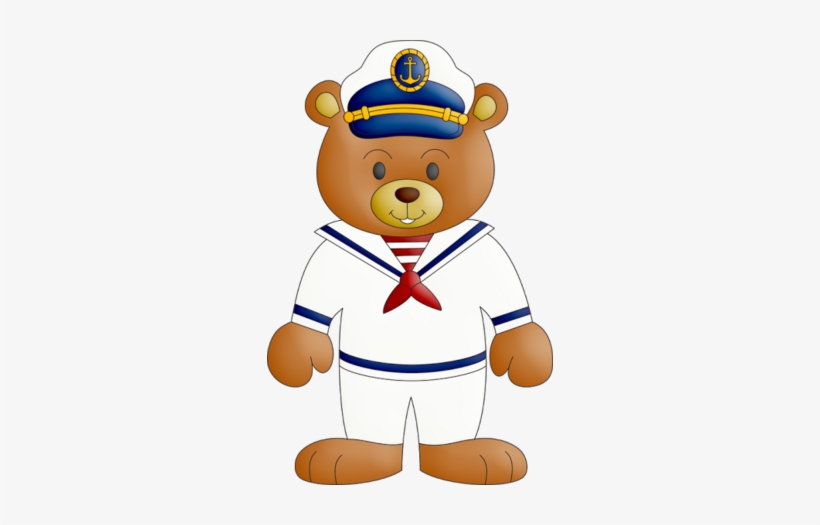 Luh Happy Minus Com Nautical Pinterest Digi - Desenho De Ursinho Marinheiro, transparent png download