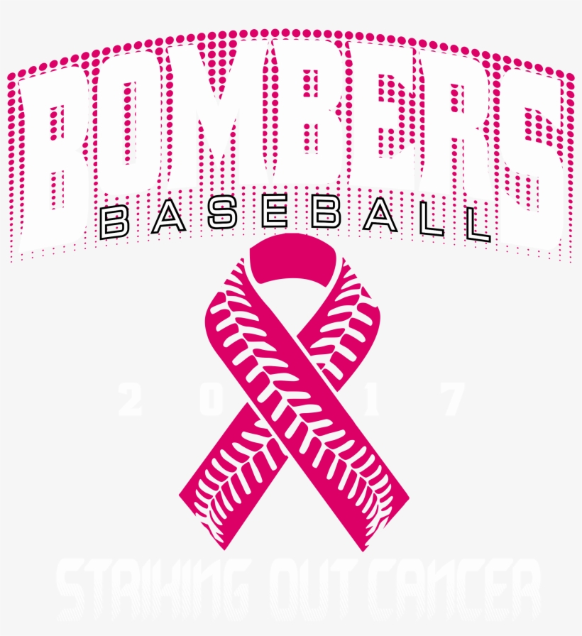 Bombers Striking Out Breast Cancer In October, transparent png download