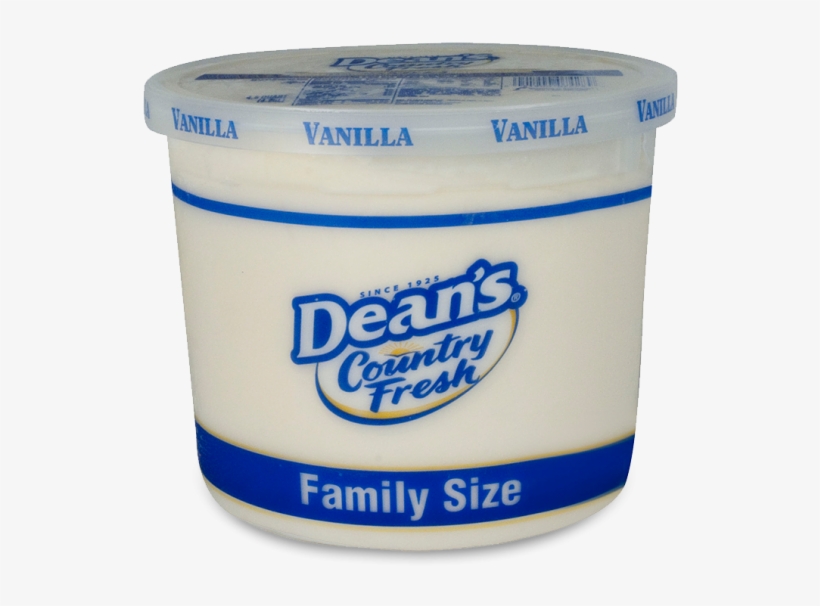 Dean's Country Fresh Vanilla Ice Cream Family Size - Dean's Country Fresh Chocolate Chip Ice Cream, 4.5, transparent png download