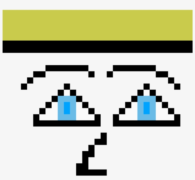 Eyes - Sans Face Pixel Art, transparent png download
