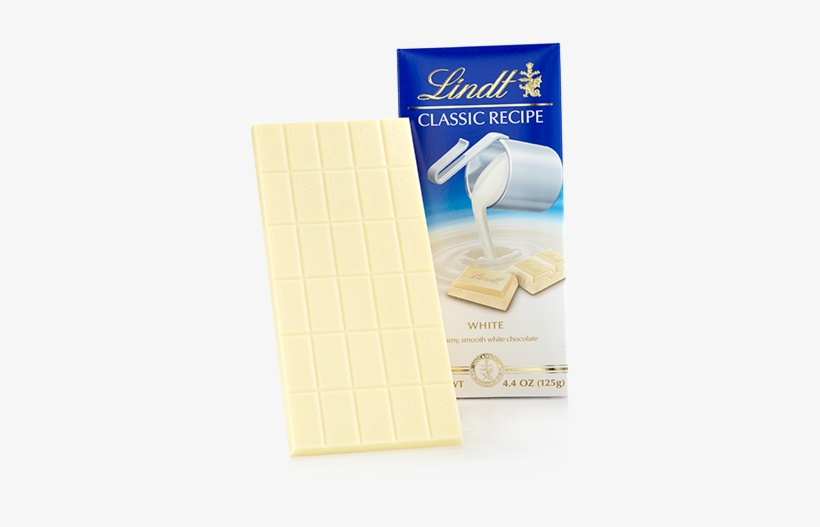 White Chocolate Classic Recipe Bar - Lindt Classic Recipe White Chocolate Bar, transparent png download