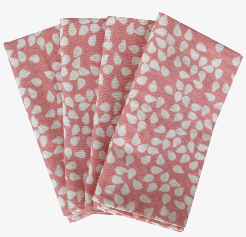 Papaya Sesame Napkin, transparent png download