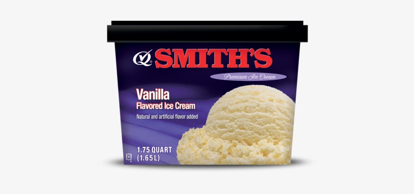 Smith's Vanilla Ice Cream - Smith's Mint Chocolate Chip Ice Cream, 1.75 Qt, transparent png download