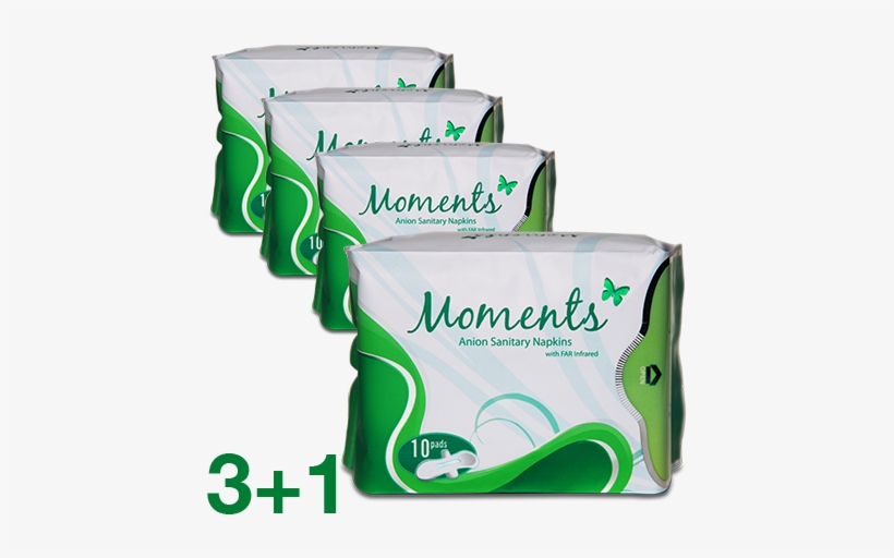 Sante Barley Product Moments Anion Sanitary Napkin - Sante Barley Moments Napkin, transparent png download