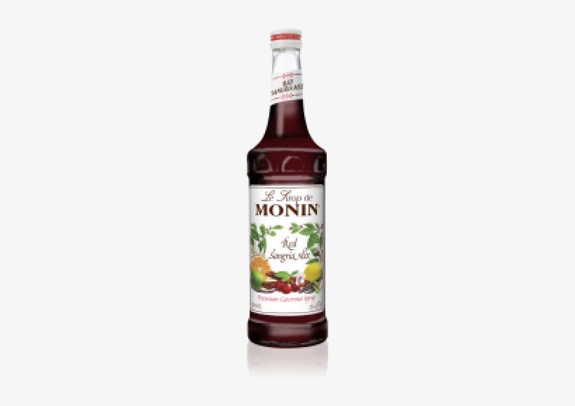 Monin Red Sangria Flavor Syrup - 1 Liter, transparent png download