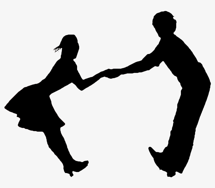 East Coast Silhouette - East Coast Swing Silhouette, transparent png download