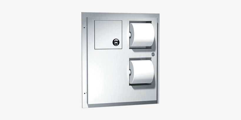 04823 - Asi Dual Access Toilet Tissue Dispenser With Napkin, transparent png download
