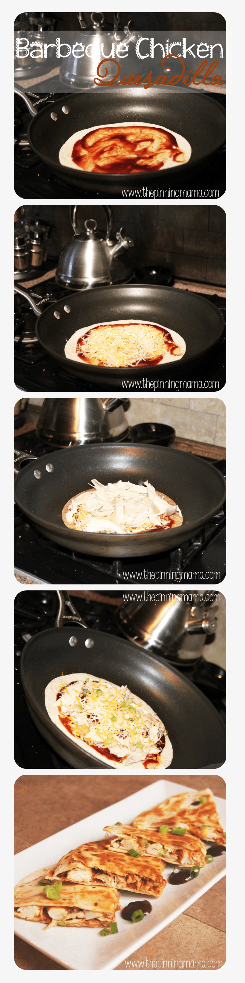 Barbecue Chicken Quesadilla - Pan Frying, transparent png download