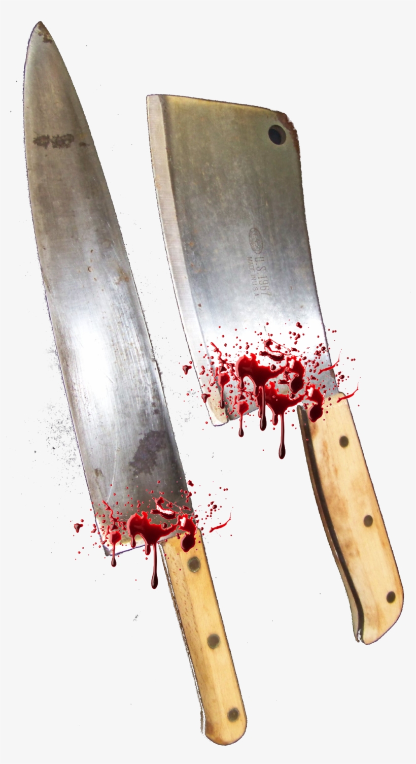 Conor's Butcher Knives - Butcher Knife Blood Png, transparent png download