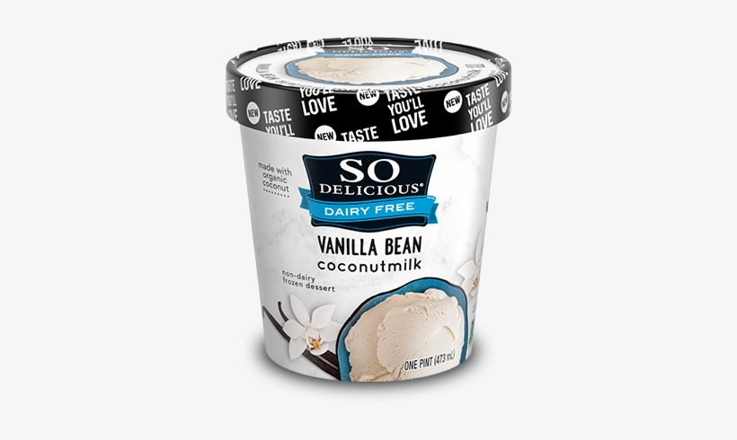 Vanilla Bean - So Delicious Cashew Milk Vanilla Ice Cream, transparent png download