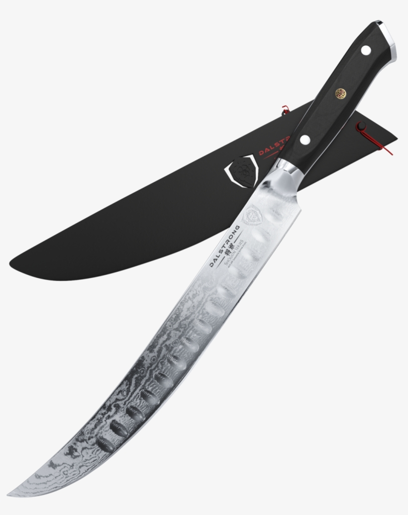 Shogun Series 10" Butcher's Breaking Cimitar - Dalstrong Shogun, transparent png download