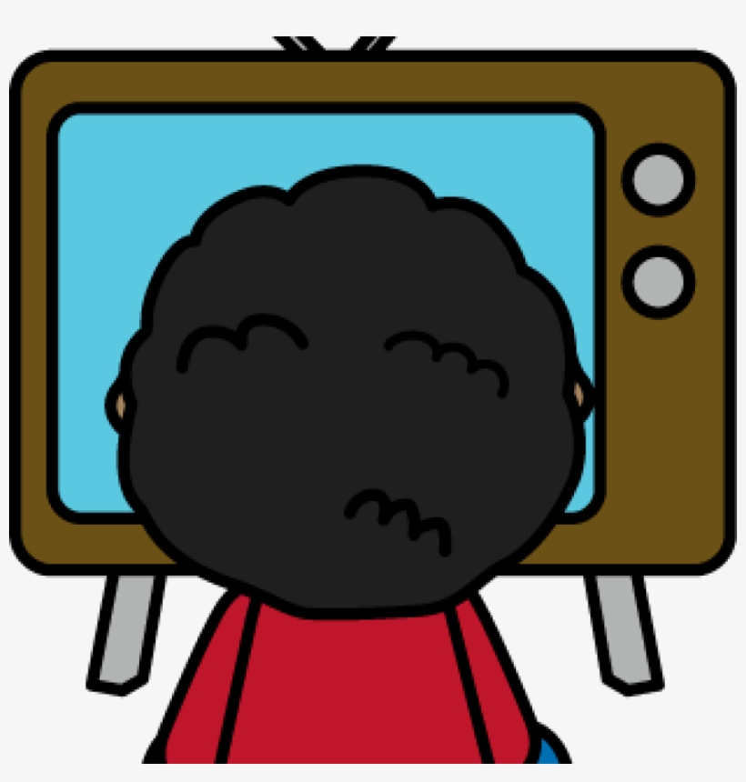 Clip Library Ice Cream Hatenylo Com Child Clip Art - Watching Television Clipart, transparent png download