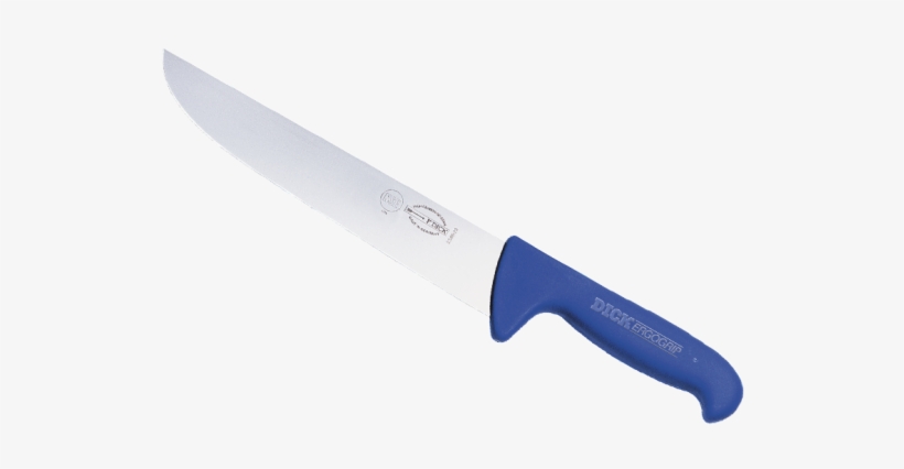Dick Bbq Essentials Butcher's Knife Fdknife - F. Dick Ergogrip 20.3cm Breaking Knife, transparent png download