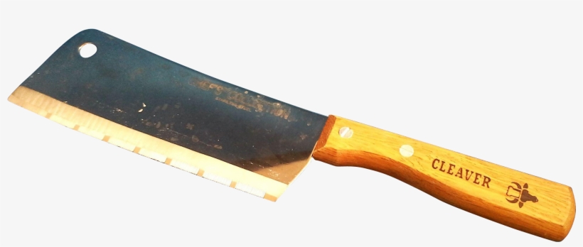 Chef's Collections Stainless Steel Meat Cleaver Butcher - Cleaver, transparent png download