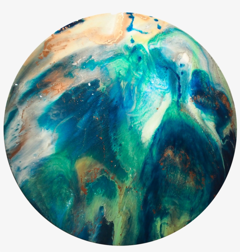 Going Global Resin Art Olivia Collins Art & Design, transparent png download