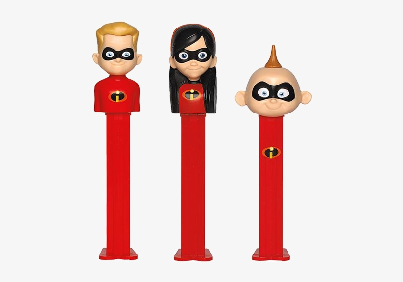 Pez Disney Incredibles 2 Collection Candy Dispenser - Pez Incredibles 2 Assortment, transparent png download