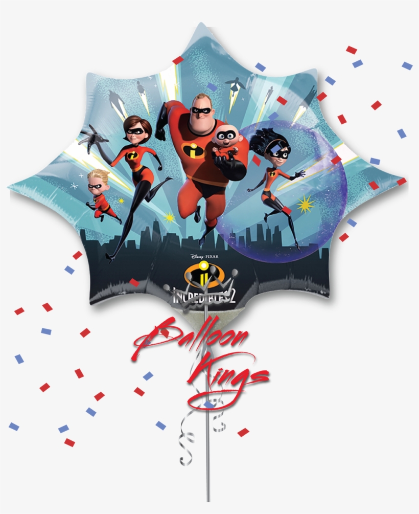 Incredibles 2 Group - Les Indestructibles, transparent png download