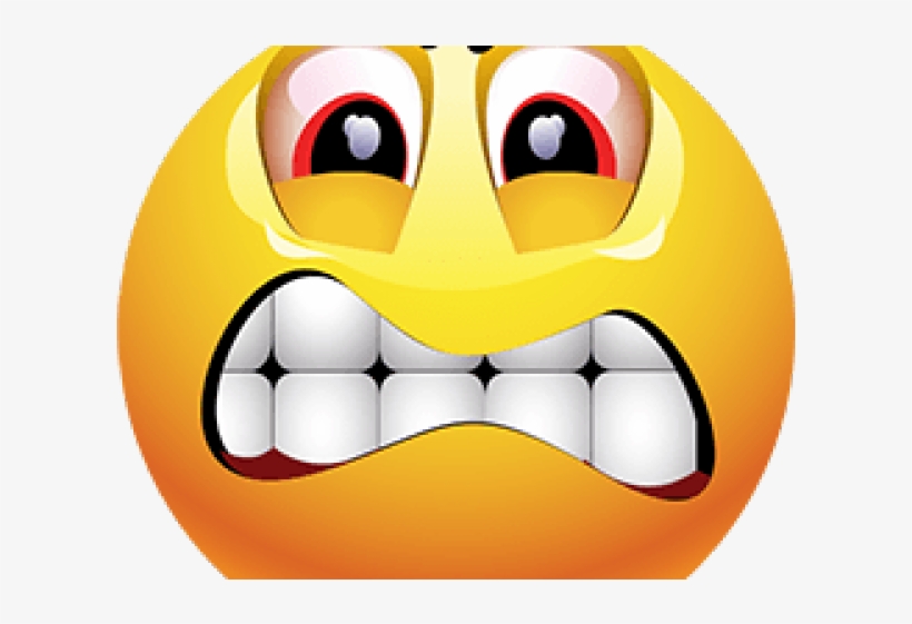 Angry Face Emoticon - استیکر سه بعدی شکلکها, transparent png download