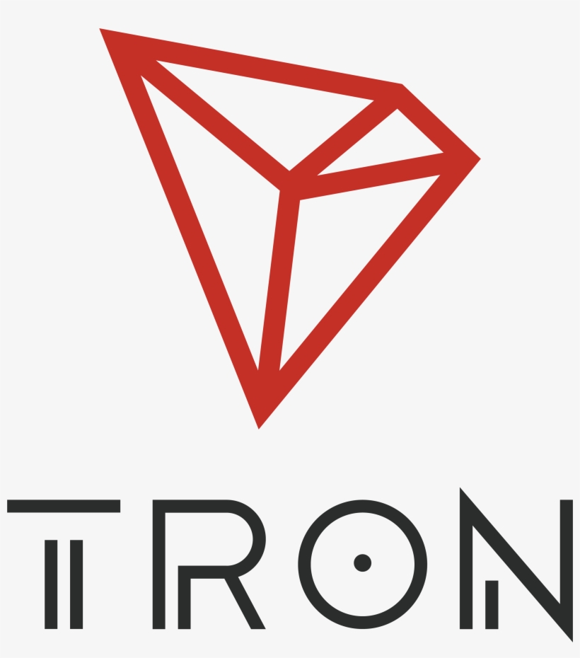 Tron Coin Png Image Black And White Download - Trx Tron, transparent png download