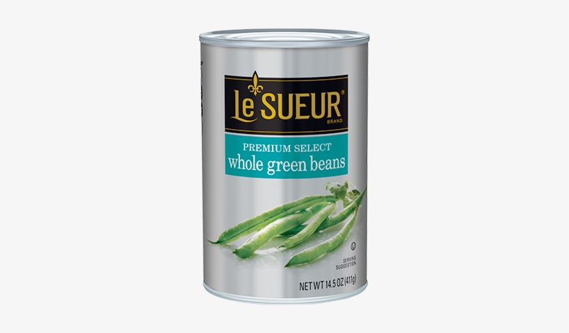 Le Sueur Green Beans, Whole, Premium Select - 14.5, transparent png download