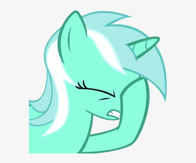 Mlfw8475 Medium - Pony Facepalm, transparent png download
