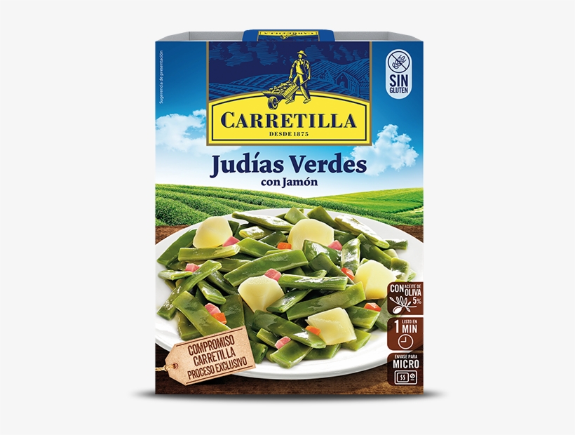 Green Beans - Esparragos La Carretilla, transparent png download