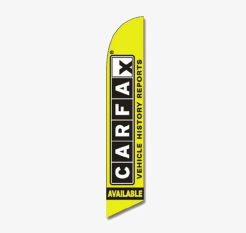 Carfax Swooper Banner - Neoplex Car Fax 12-foot Windless Swooper Feather Flag, transparent png download