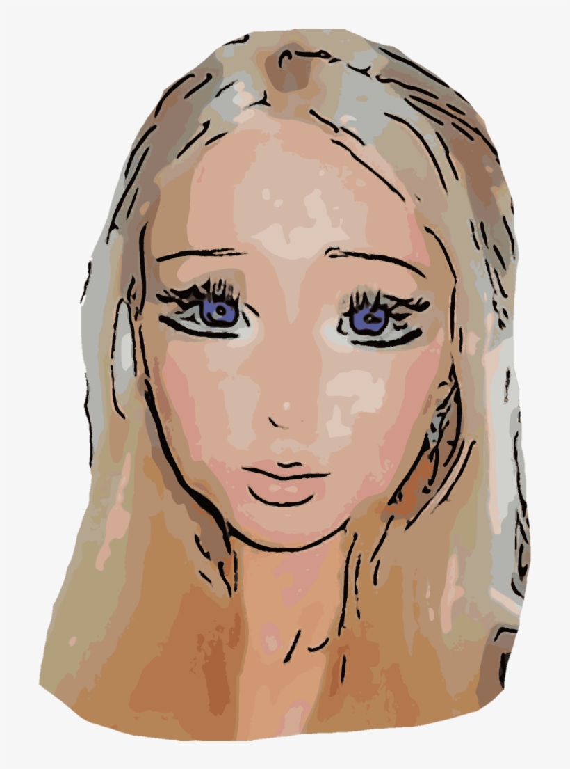 Valeria Lukyanova, transparent png download