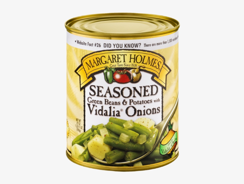 Green Beans • Seasoned Green Beans & Potatoes With - Margaret Holmes Seasoned Green Beans, transparent png download