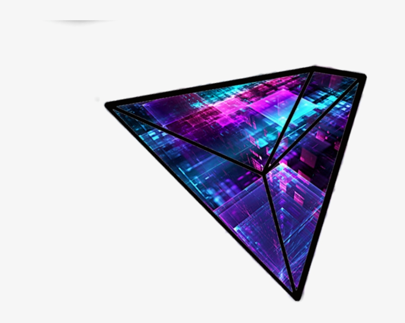 Logo "tron" Png This Is One Of The 4 Logos With Different - Triangle, transparent png download