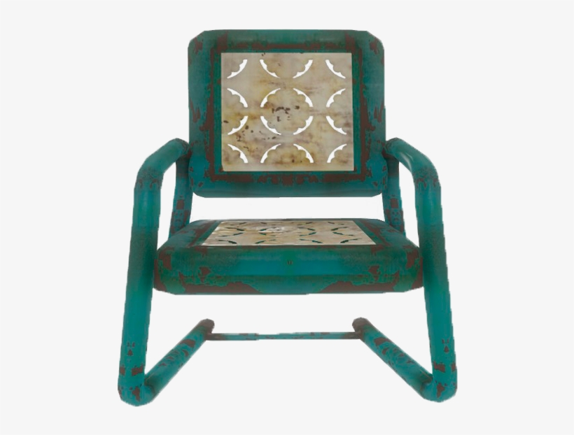 Fo4 Patio Chair - Chair, transparent png download