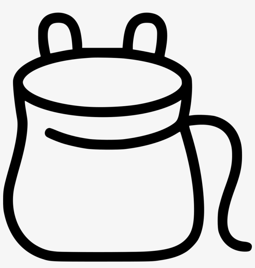 Chalk Bag Comments - Chalk Bag Icon, transparent png download