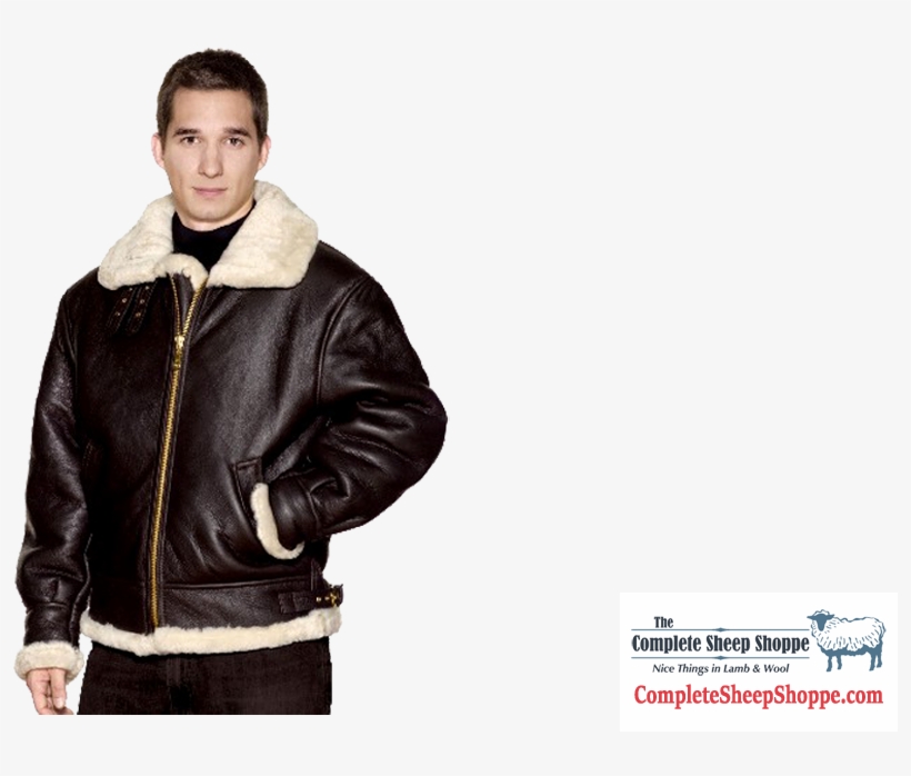 Sheepkin Bomber Jacket - Avito.ru, transparent png download