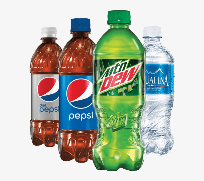 20 Ounce-min - Advanced Graphics Mountain Dew Bottle Cardboard Stand-up, transparent png download