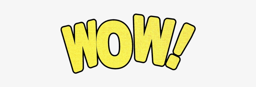 Wow Amazed Surprised Exclamation Recogniti - Wow Transparent, transparent png download