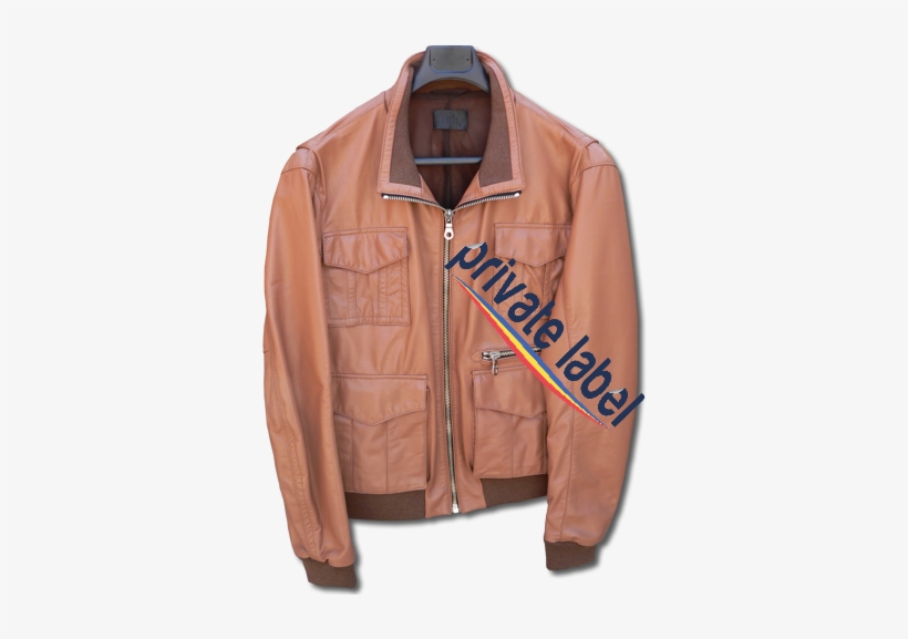 Private Label Leather Jacket - Private Label Jacket, transparent png download