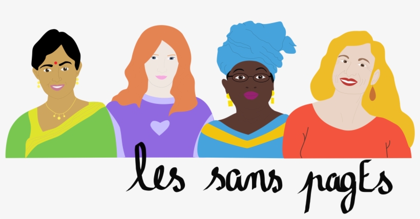 Bannière Femmes Sans Pages - Cartoon, transparent png download