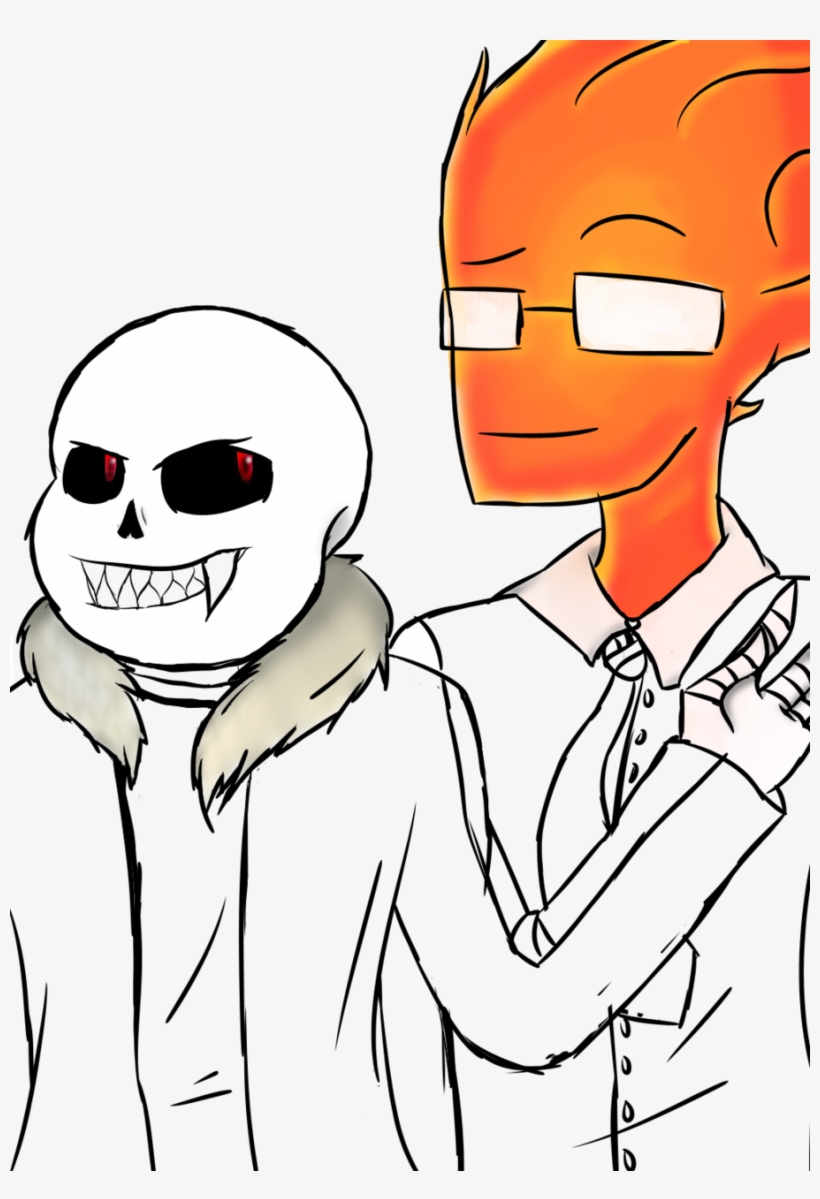 Grillby And Underfell Sans Almost Done ^-^ - Medibang Inc., transparent png download