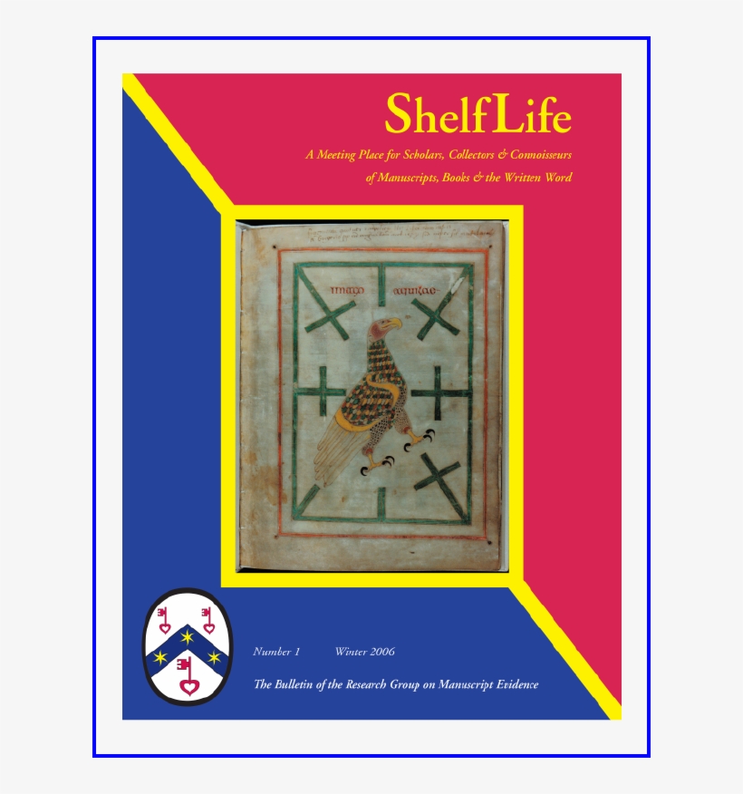 Front Cover Of Shelflife, The Bulletin Of The Research - Corpus Christi College, Cambridge, transparent png download