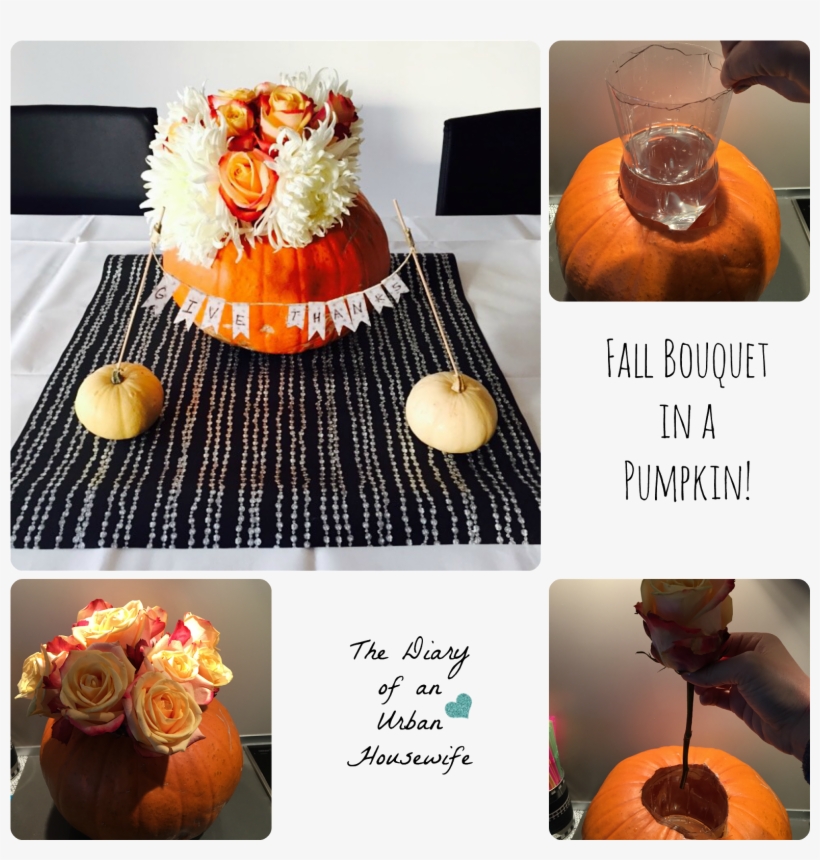Bouquet In A Pumpkin - Pumpkin, transparent png download