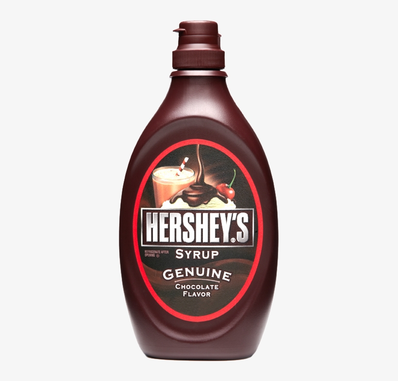 Hershey's Chocolate Syrup Bottle, transparent png download