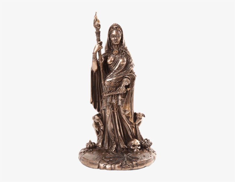 Bronze Goddess Hecate Statue - Hecate Statue, transparent png download